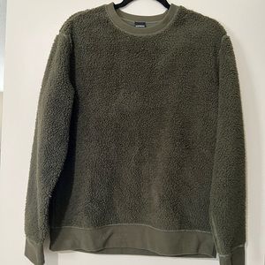EXPRESS Cozy Sherpa Crew Neck Sweater!!